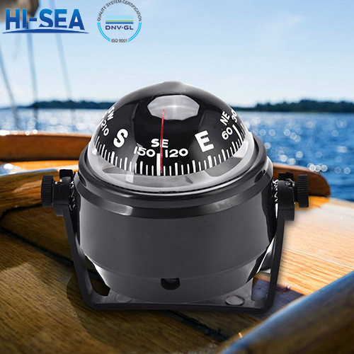 How to use a small boat magnetic compass